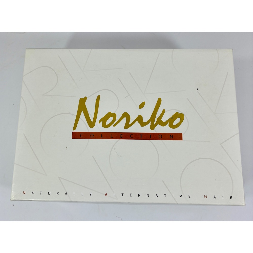 Noriko Collection Dark Brown Curly Bun Hairpiece Synthetic Hair Extension Comb